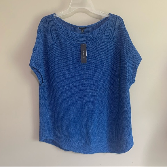 Talbots 100% Linen Tank Top Sweater Knit - Picture 12 of 12